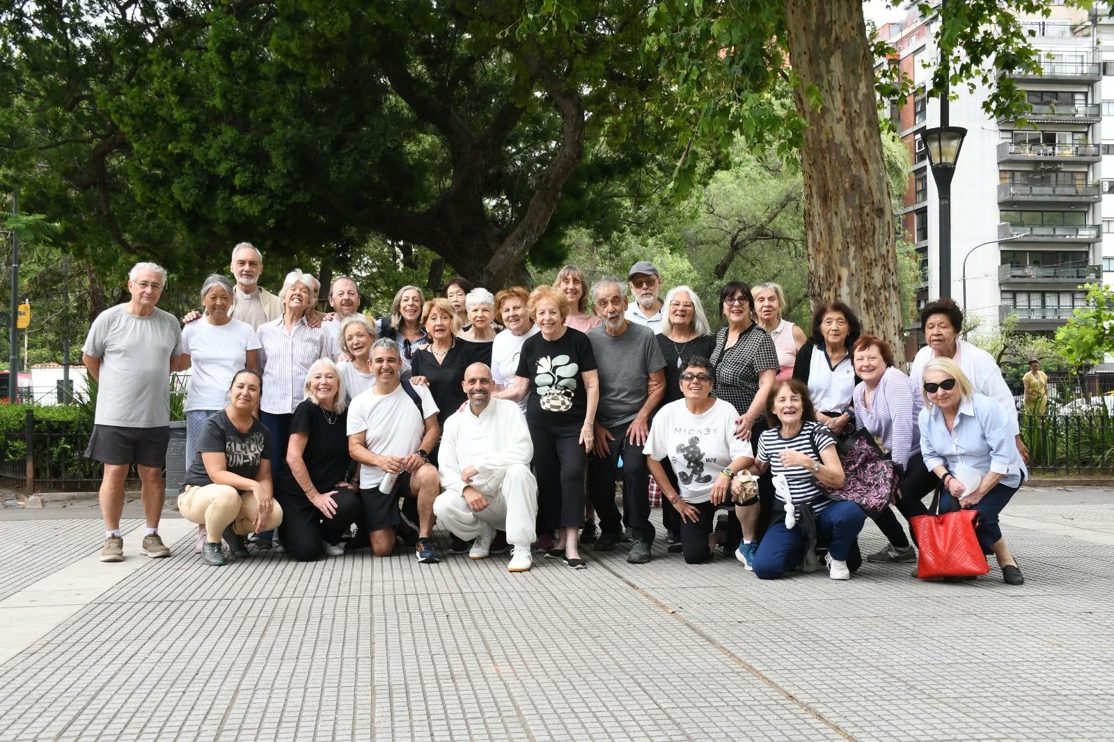 Zai Kai Centre group outdoors